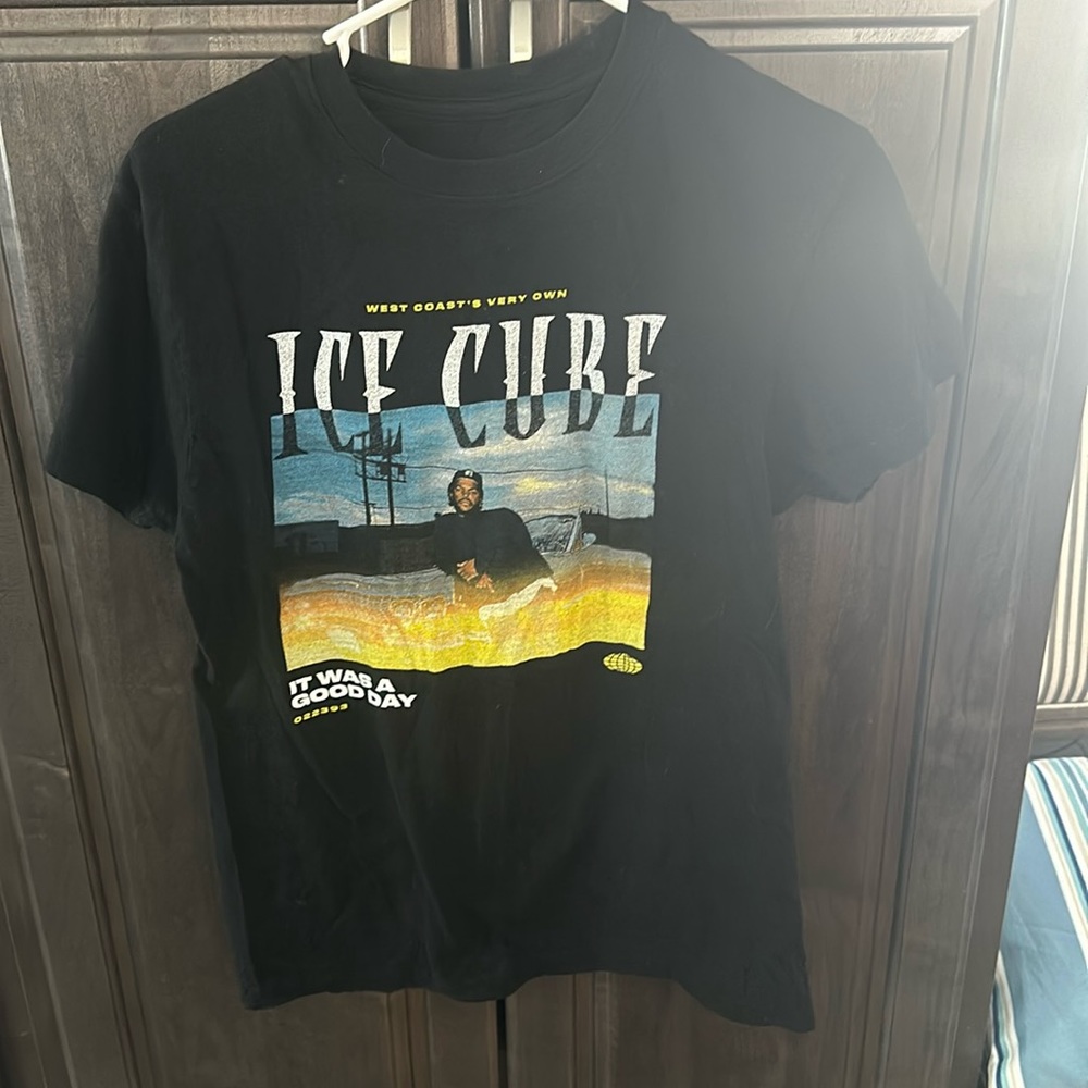 Ice cube, printed t-shirt, it was a good day, small